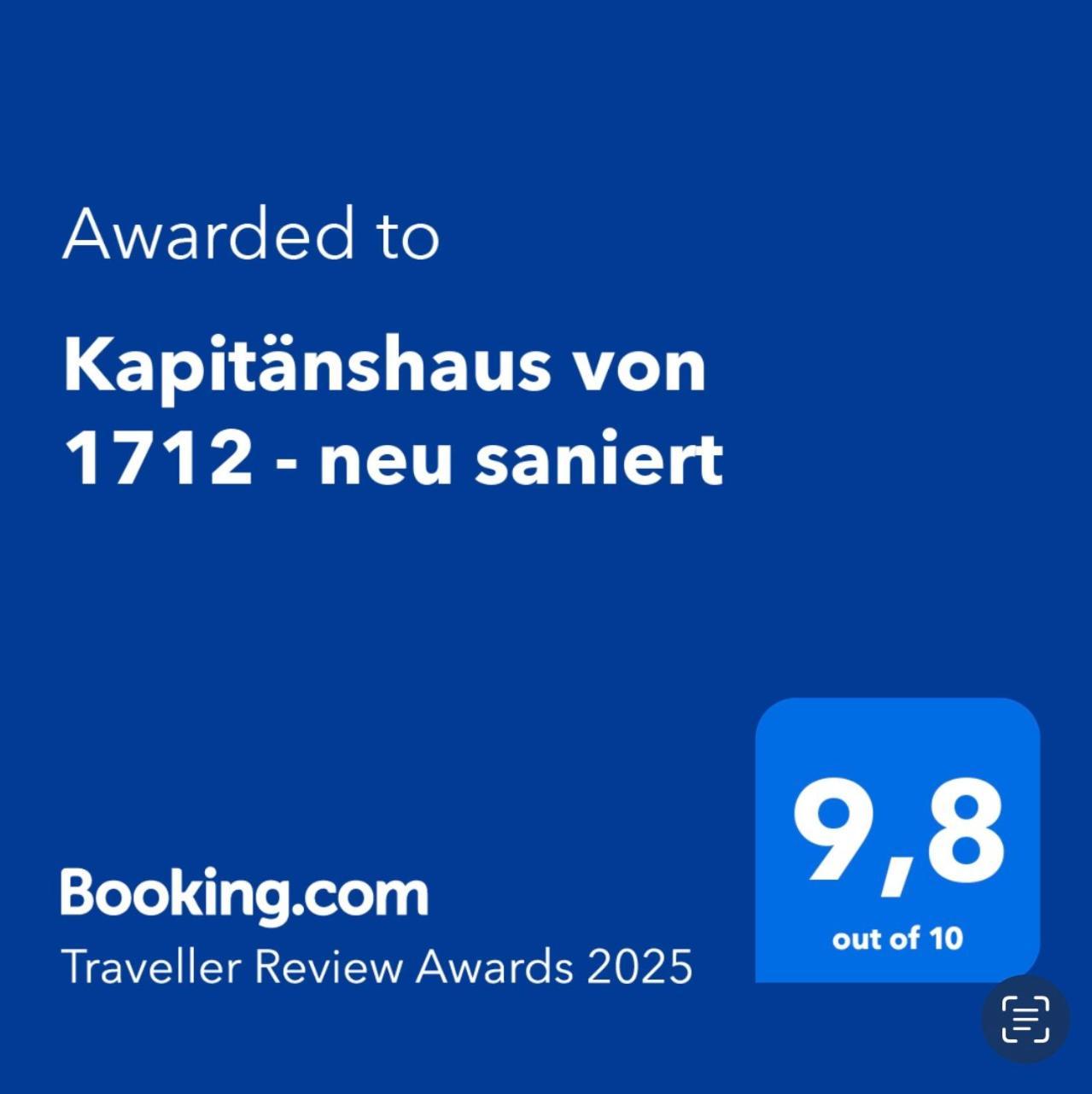 شقة Kapitaenshaus Von 1712 - Neu Saniert نيبلوم المظهر الخارجي الصورة